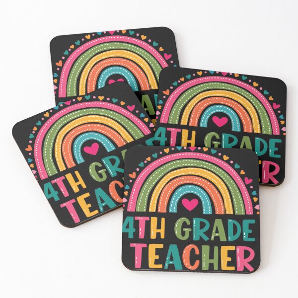Item preview,  Fourth Grade Teacher Boho Rainbow 4Th Grade Teacher designed and sold by Almasrigroup.
