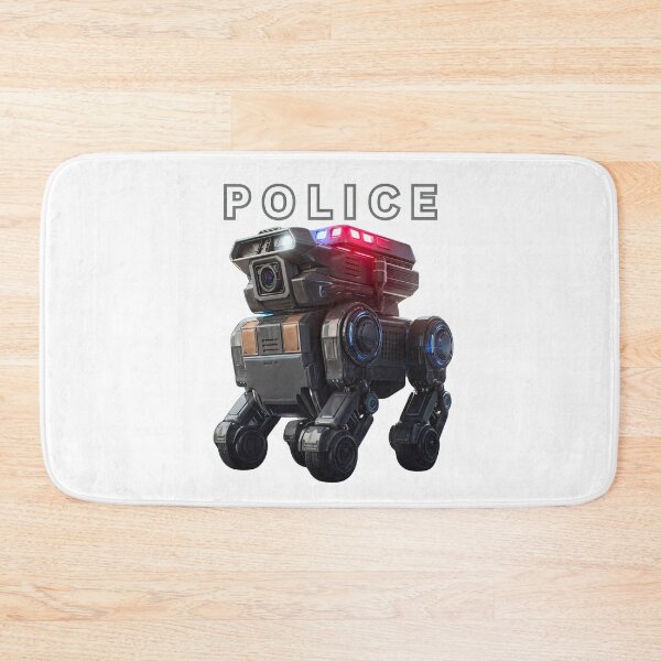 Item preview, Police Mini-Ai Robot designed and sold by PING 999 STUDIO.