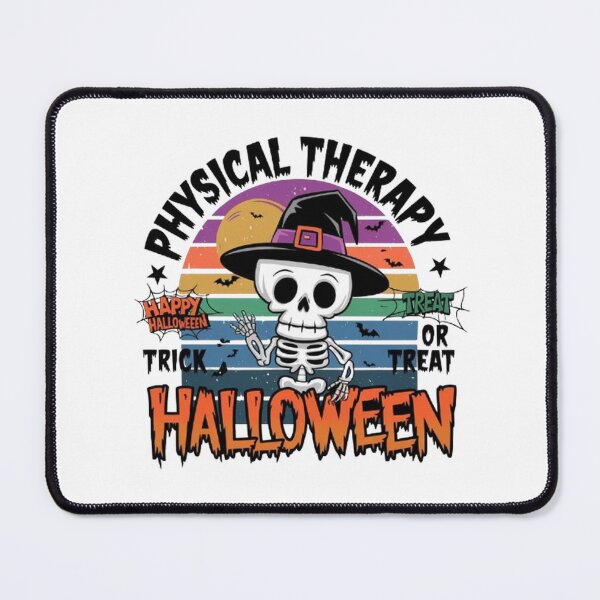 Item preview, Trick or Treat Yo' Bones ,Physical Therapy Halloween Skeleton T-Shirt designed and sold by masteryStore.