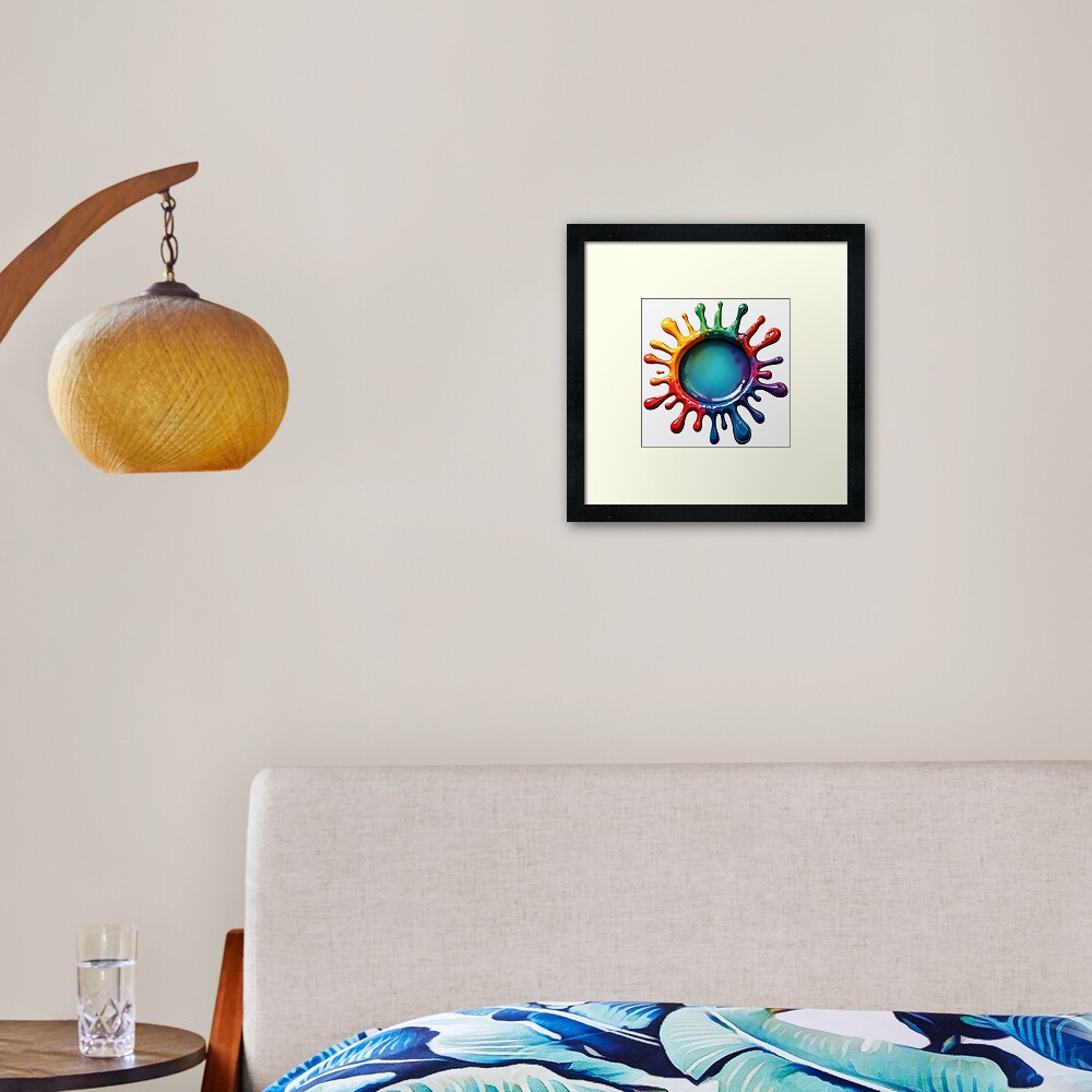 Item preview, Framed Art Print designed and sold by FotiraStudio.
