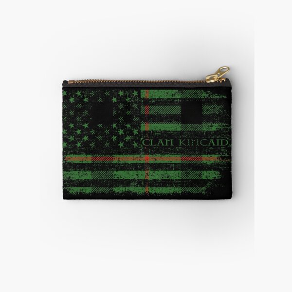 Artikelvorschau, Clan Kincaid Schottischer Tartan US-Flagge Kilt Schottland entworfen und verkauft von Clan1093.