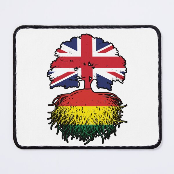 Item preview, Bolivia Bolivian British UK Tree Roots Flag designed and sold by FlagX.