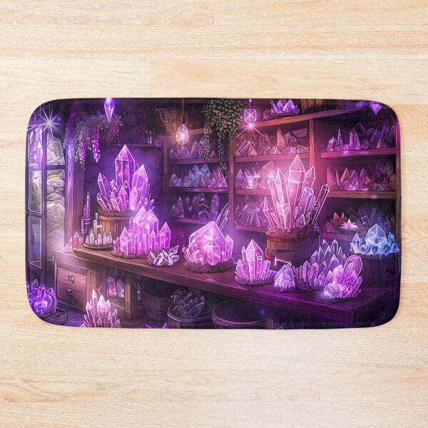 Item preview, Crystal Shop in the Forest designed and sold by StoneofWisdom.