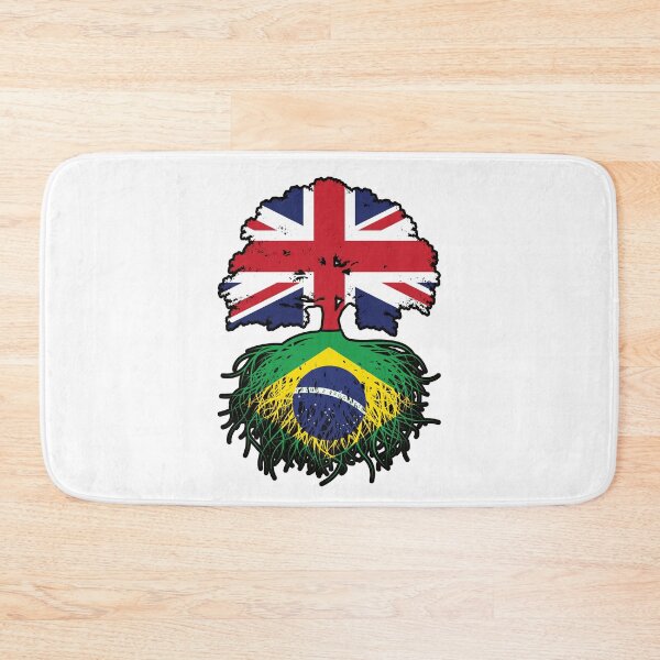 Item preview, Brazil Brazilian British UK Tree Roots Flag designed and sold by FlagX.
