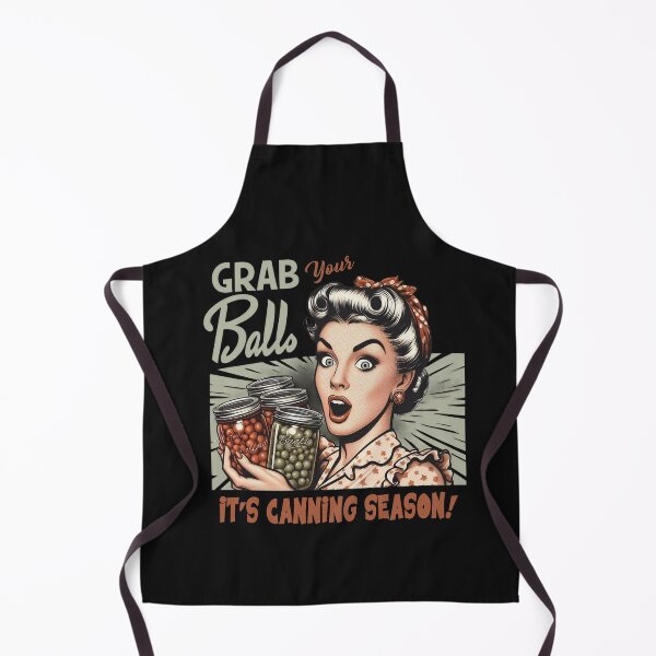 Item preview, Retro Canning Season Humor – Grab Your Jars! designed and sold by RebeccaRe.