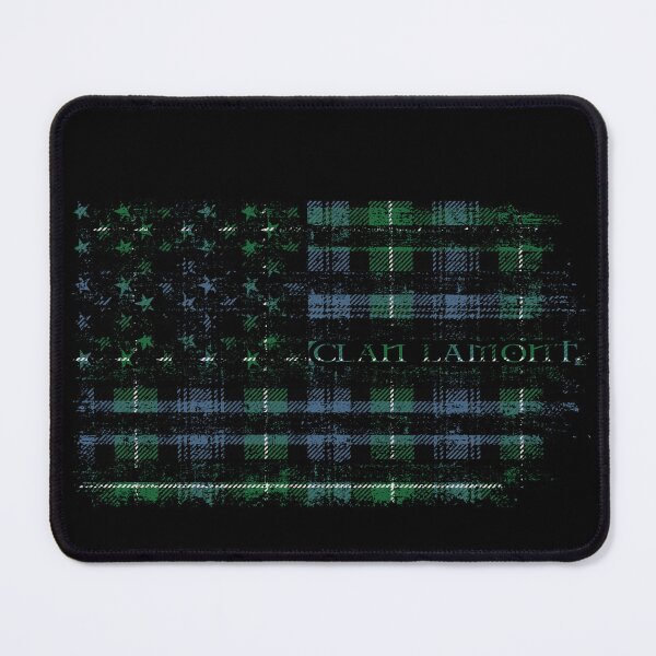 Item preview, Clan Lamont Scottish tartan US flag kilt Scotland designed and sold by Clan1093.