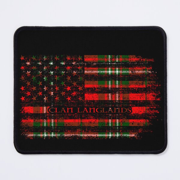 Item preview, Clan Langlands Scottish tartan US flag kilt Scotland designed and sold by Clan1093.