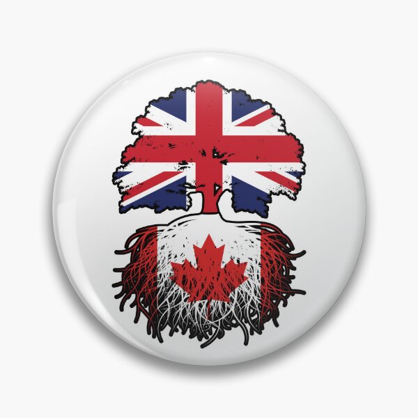 Item preview, Canada Canadian British UK Tree Roots Flag designed and sold by FlagX.