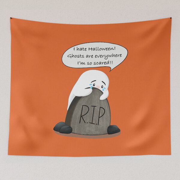 Item preview, Introvert ghost hate Halloween designed and sold by jessie848v.