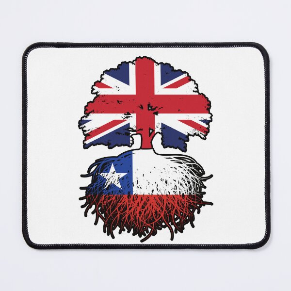 Item preview, Chile Chilean British UK Tree Roots Flag designed and sold by FlagX.