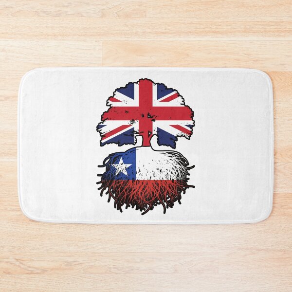 Item preview, Chile Chilean British UK Tree Roots Flag designed and sold by FlagX.