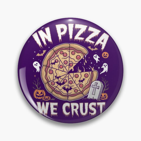 Item preview, In Pizza We Crust Halloween Themed Spooky Slice Style for Pizza Lovers Cheezy Spooky Cute designed and sold by Syrupulse.