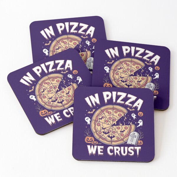Item preview, In Pizza We Crust Halloween Themed Spooky Slice Style for Pizza Lovers Cheezy Spooky Cute designed and sold by Syrupulse.
