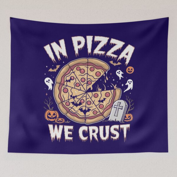 Item preview, In Pizza We Crust Halloween Themed Spooky Slice Style for Pizza Lovers Cheezy Spooky Cute designed and sold by Syrupulse.