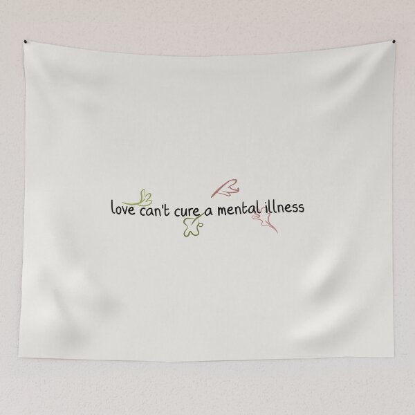 Item preview, Love can't cure a mental illness. | heartstopper, nick charlie designed and sold by Pinu92.