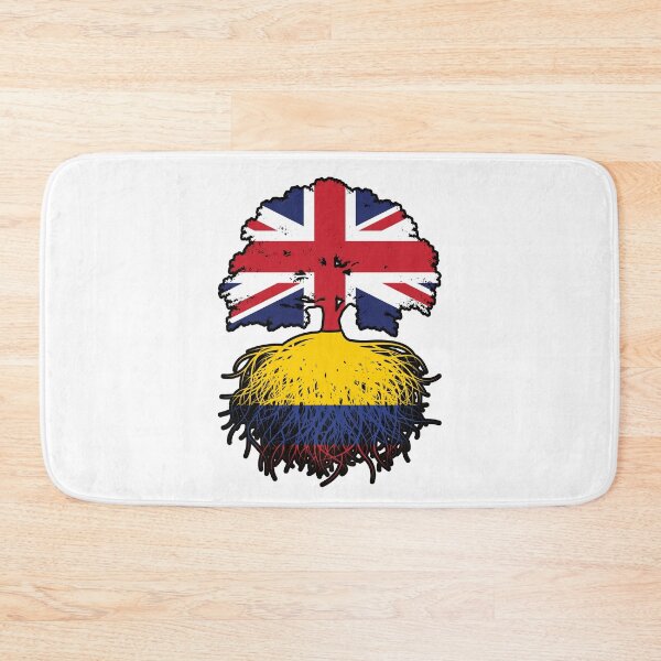 Item preview, Colombia Colombian British UK Tree Roots Flag designed and sold by FlagX.