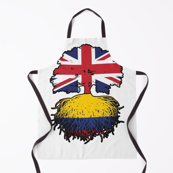 Item preview, Colombia Colombian British UK Tree Roots Flag designed and sold by FlagX.