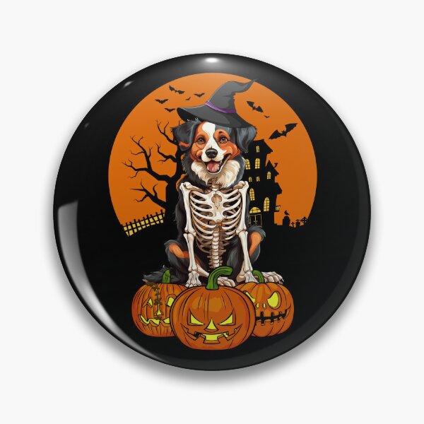 Item preview, Australian Shepherd Dog Halloween designed and sold by Blok45.