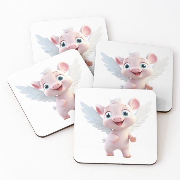 Item preview, A 3D PIG WITH WINGS designed and sold by infinitearte.