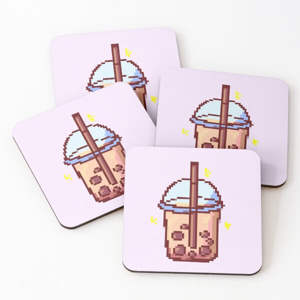 Item preview, Pixel art boba drink  designed and sold by Artofmayara.