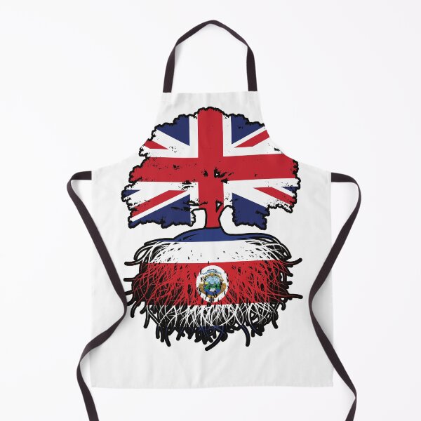 Item preview, Costa Rica Costa Rican British UK Tree Roots Flag designed and sold by FlagX.