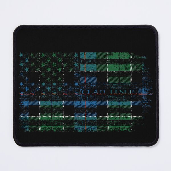 Item preview, Clan Leslie Hunting Scottish tartan US flag kilt Scotland designed and sold by Clan1093.