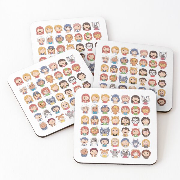 Item preview, Cartoon Stickers Pattern: Fun and Quirky designed and sold by RvinJo8.
