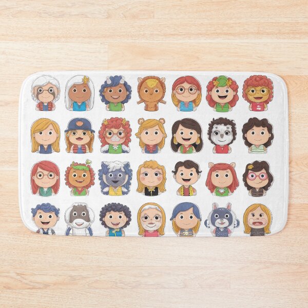 Item preview, Cartoon Stickers Pattern: Fun and Quirky designed and sold by PING 999 STUDIO.