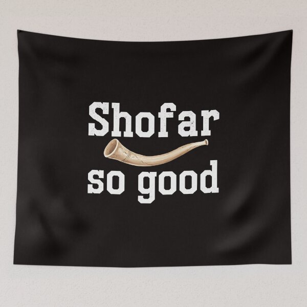 Item preview, Jewish New Year Shofar so good Rosh Hashanah - This gift is perfect for anyone celebrating Rosh Hashanah who enjoys combining tradition with a fun, modern twist! designed and sold by Zyziowsky.