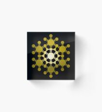 Cropcircle Design Acrylic Block