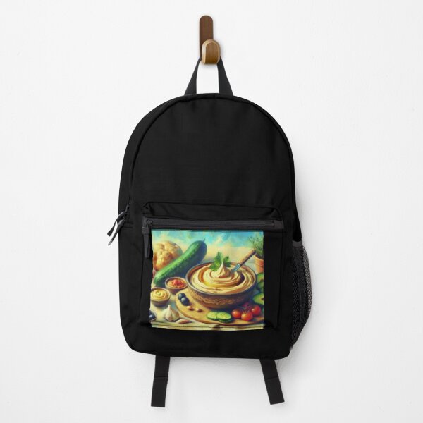 Item preview, Hummus Impressionism Art Style designed and sold by artofuniverse.
