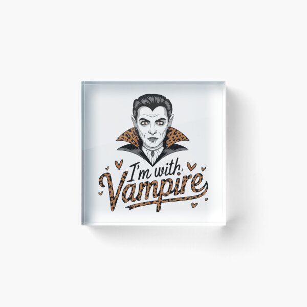 Item preview, Vampire Partner in Crime, Funny Couples Halloween T-Shirt designed and sold by masteryStore.