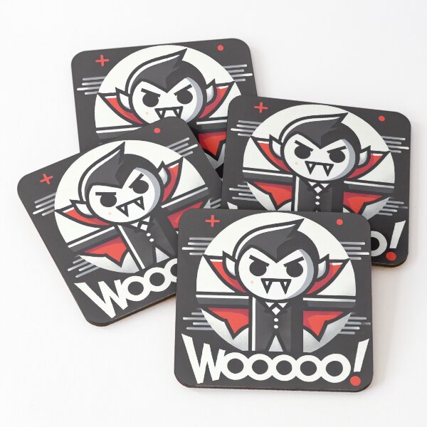 Item preview, Wooooo! - Vampire in Action designed and sold by landletsy.