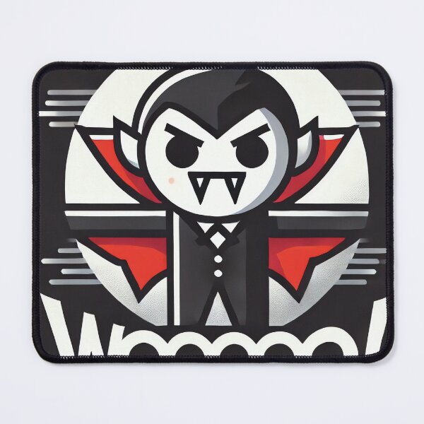 Item preview, Wooooo! - Vampire in Action designed and sold by landletsy.