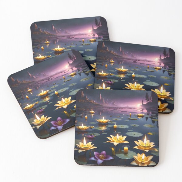 Item preview, Water Lilies designed and sold by PawPrintedArt.