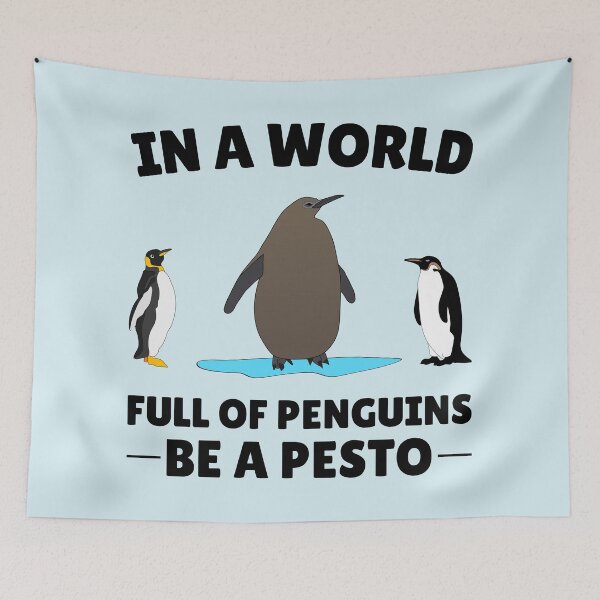 Item preview, Pesto the penguin designed and sold by T&C Finesse.