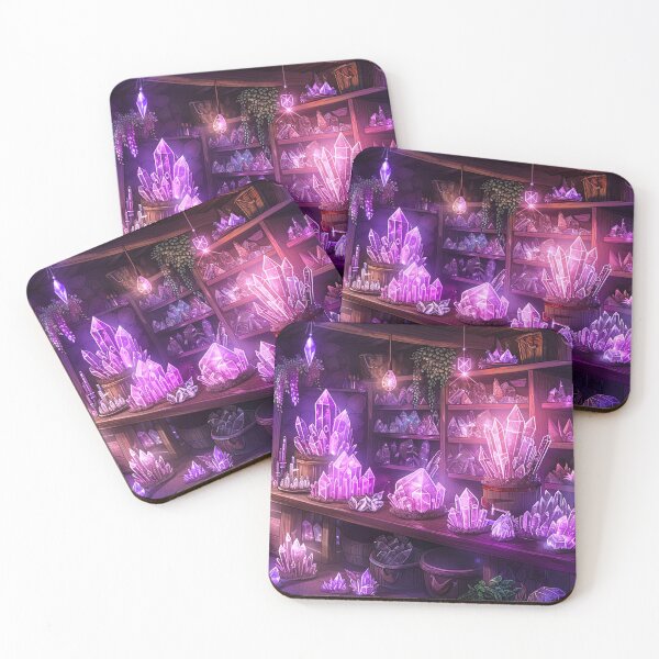 Item preview, Crystal Shop in the Forest designed and sold by StoneofWisdom.