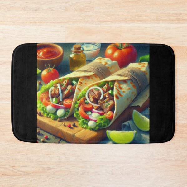 Item preview, Lamb Shawarma Impressionism Art Style designed and sold by artofuniverse.