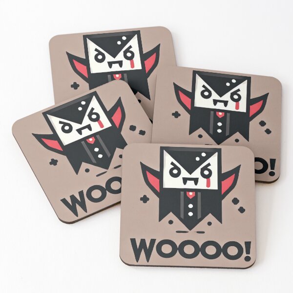 Item preview, Wooooo! - Cute Dracula with a Twist designed and sold by landletsy.