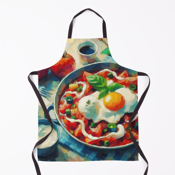 Item preview, Shakshuka Impressionism Art Style designed and sold by artofuniverse.
