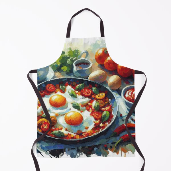 Item preview, Shakshuka Impressionism Art Style designed and sold by artofuniverse.