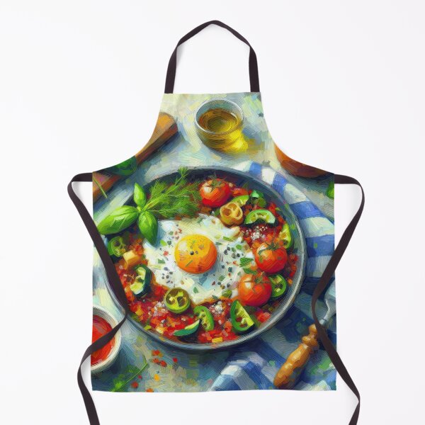 Item preview, Shakshuka Impressionism Art Style designed and sold by artofuniverse.