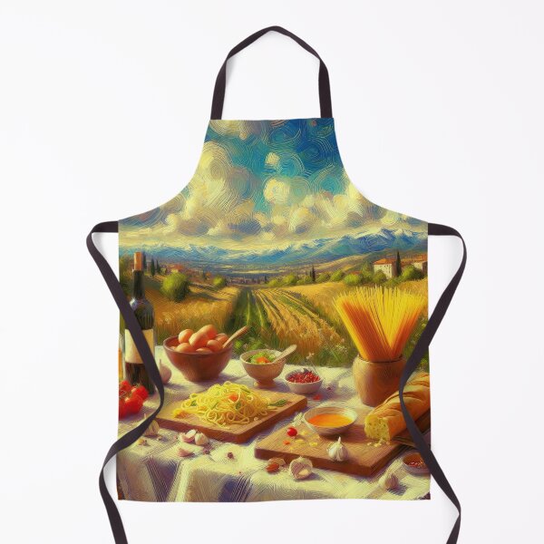 Item preview, Pici Cacio e Pepe Impressionism Art Style designed and sold by artofuniverse.