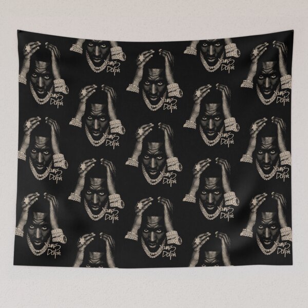 Item preview, Young Rapper Dolph Black designed and sold by stelladaodo.