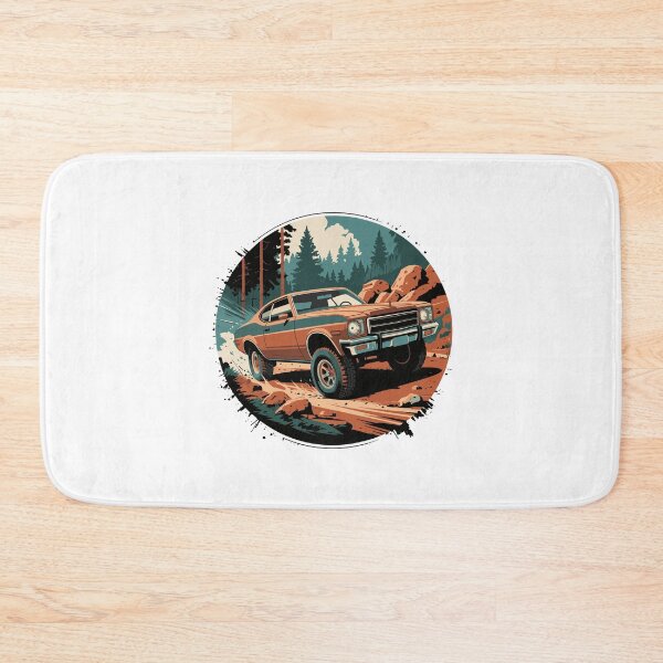 Item preview, Vintage Offroad Adventure Rugged 1970s Car in Nature off grid designed and sold by w1ckerman.