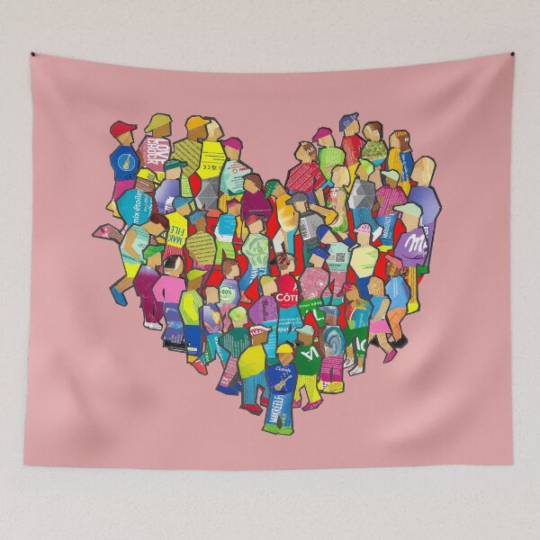 Item preview, Scrap heart people designed and sold by Ruud van Koningsbrugge.