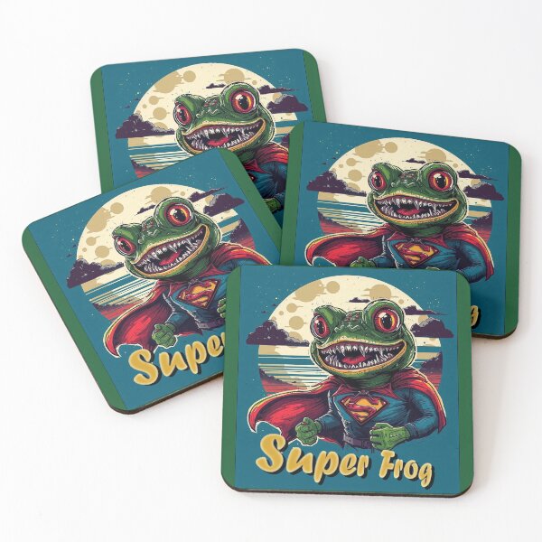 Item preview, Super frog designed and sold by janosch1956.