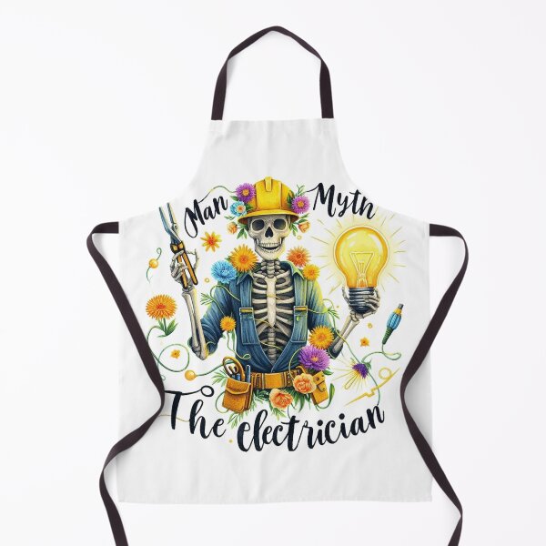 Item preview, Funny Electrician The Man The Myth The Electrician designed and sold by erkinmaddison.