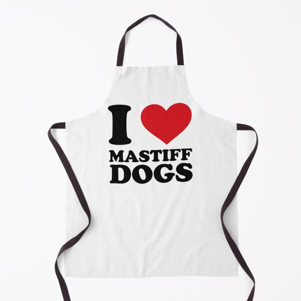 Item preview, I love mastiff dogs designed and sold by EmeraldeaArt.