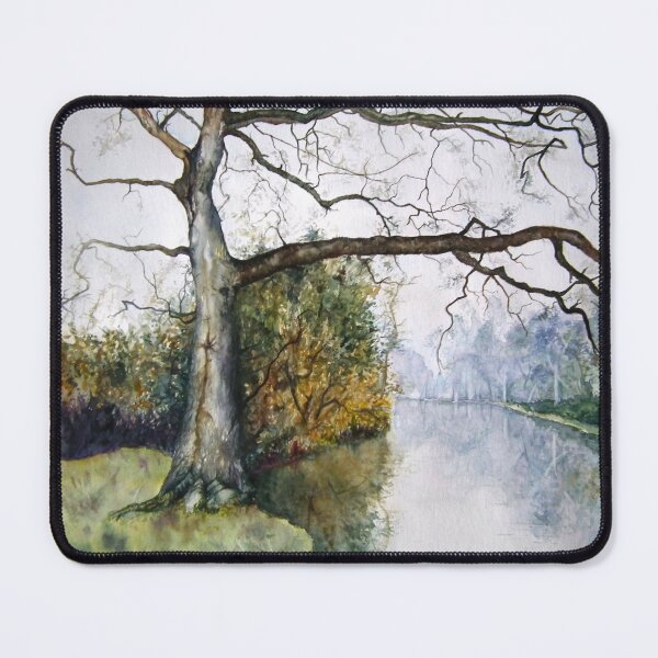 Item preview, Watercolor Tree by the Water designed and sold by SlavaMira.